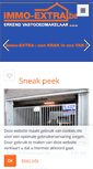 Mobile Screenshot of immo-extra.be
